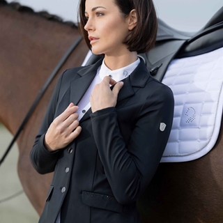 Chaqueta concurso mujer LAURIA GARRELLI Amalfi color negro TALLA 152 (10-11 años) - Imagen 2